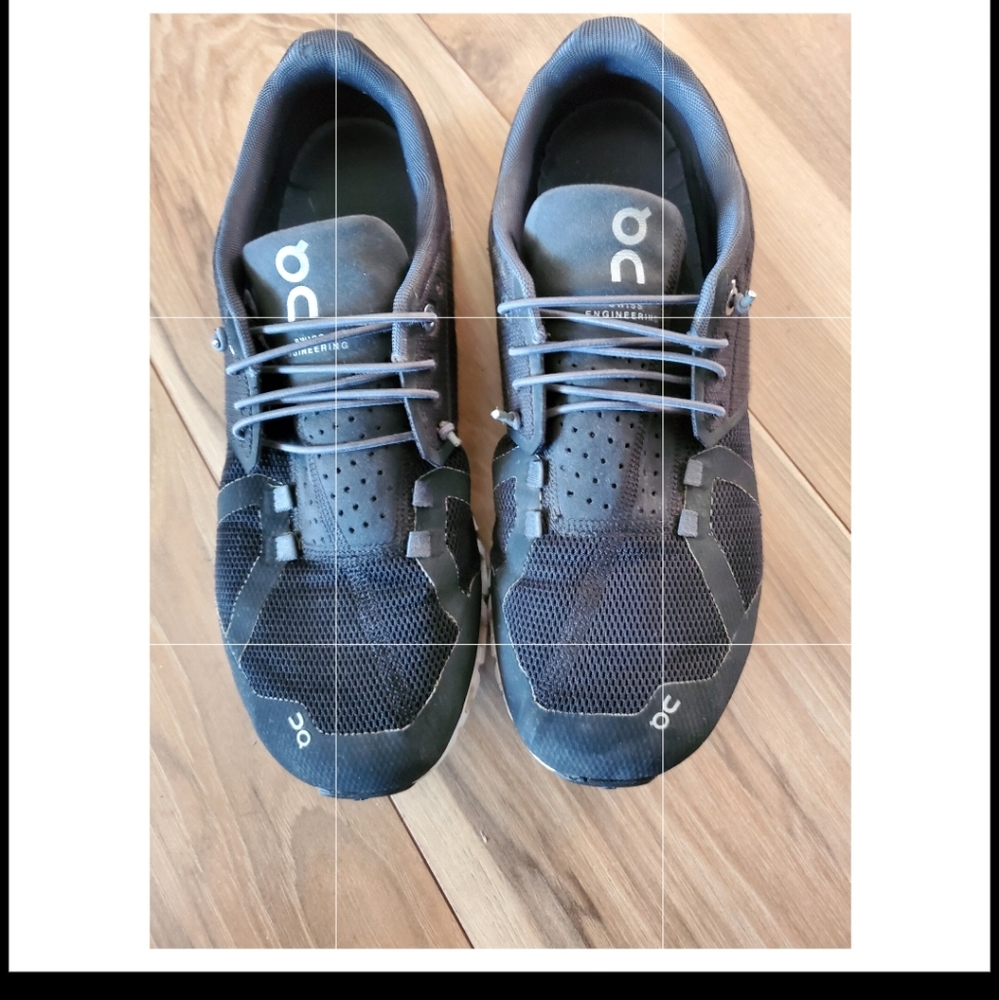 On cloud running shoes